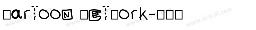 Cartoon Network字体转换
